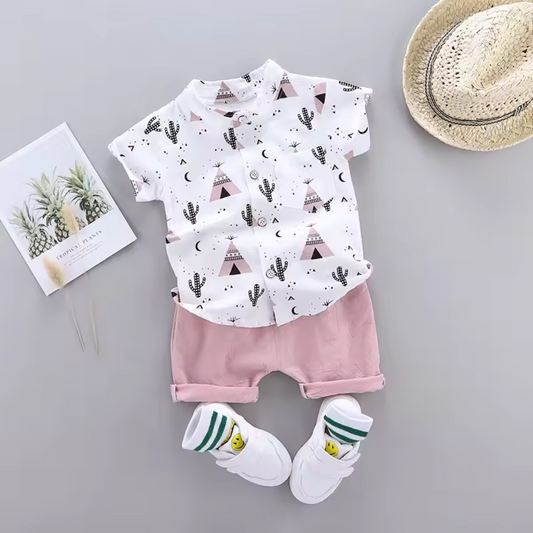Atmungsaktives Babykleidungsset