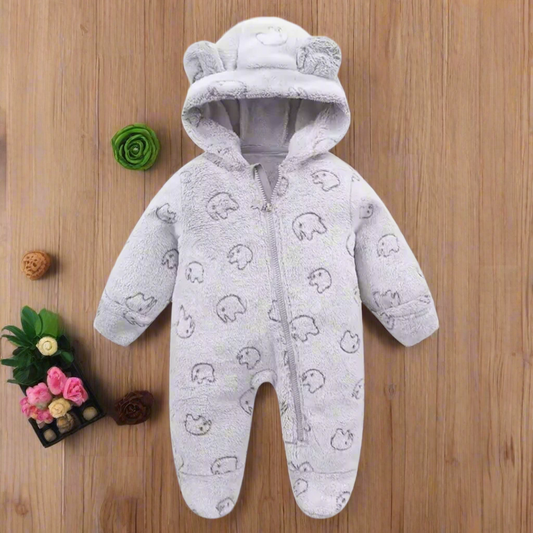 Warmer Flanell-Strampler