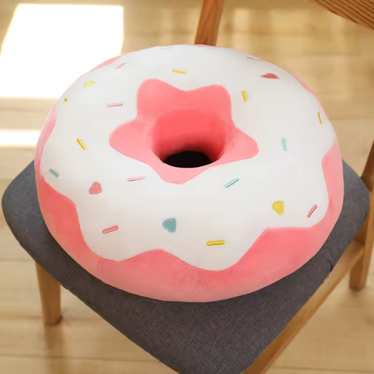 Soft Donut Plush Pillow