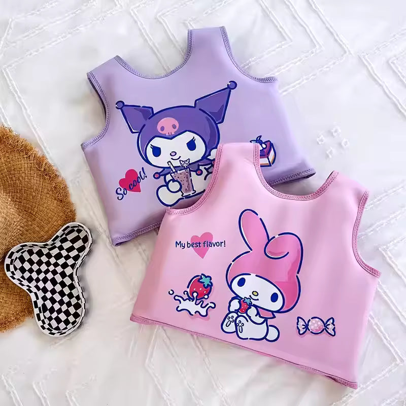 Baby Swim Vest with Cartoon Design