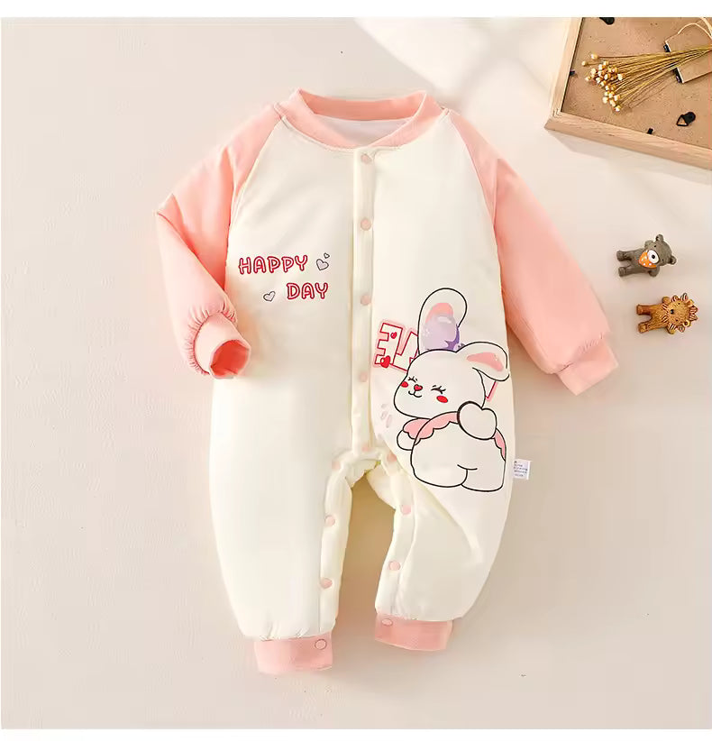 Warmer und niedlicher Winteranzug