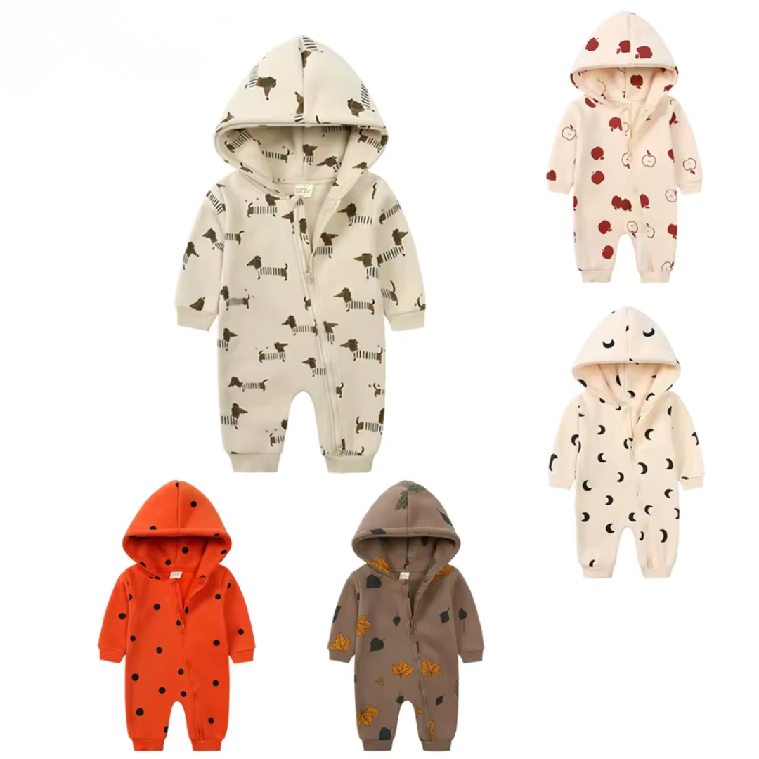 Fleece-Overall für Neugeborene