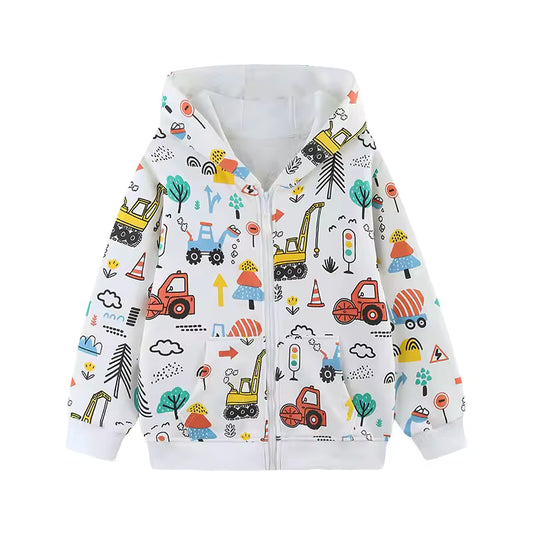 Comfortable Children's Jacket with Zipper