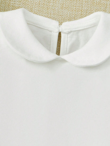 Boys Summer 3 Piece Set – Striped Overalls 