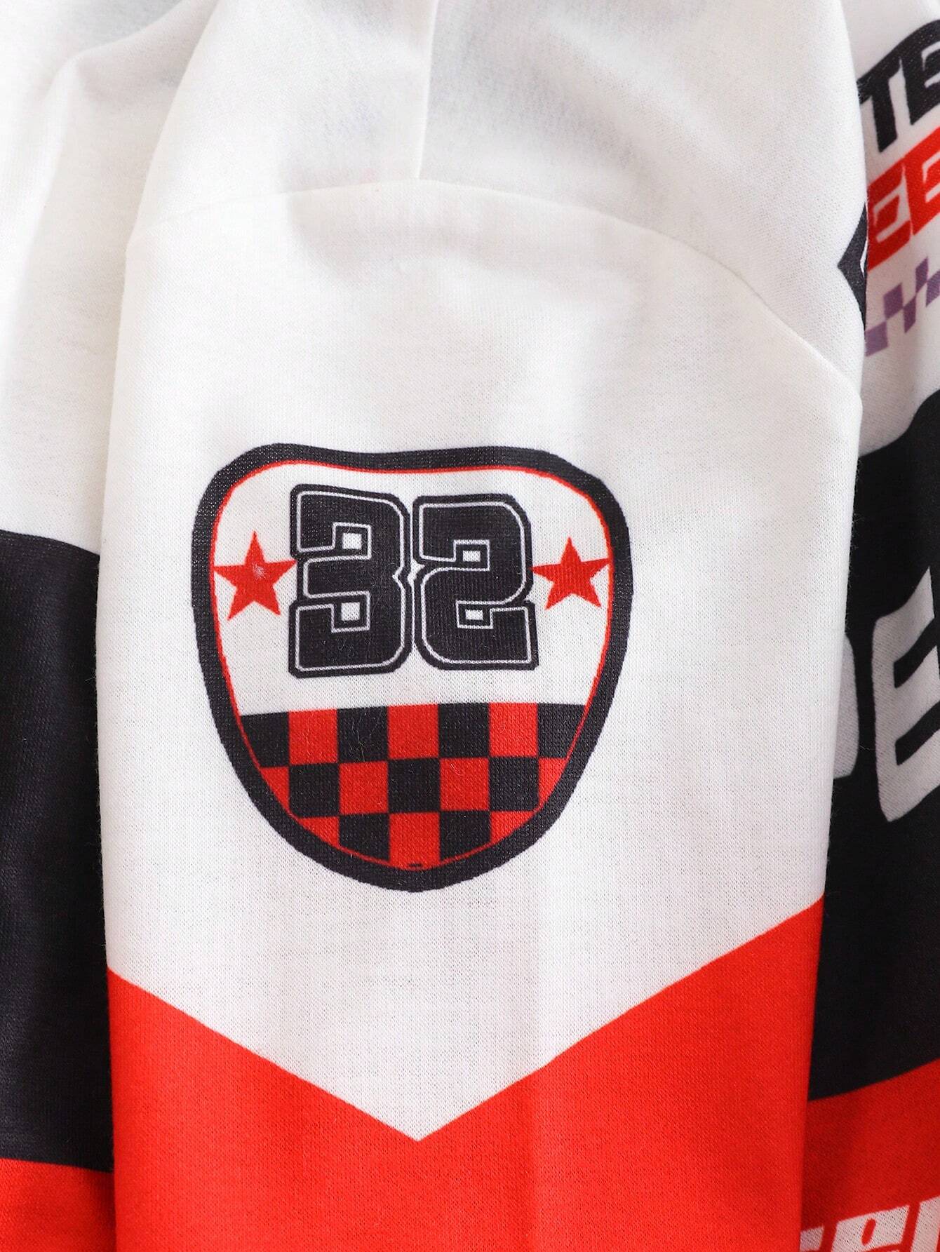 Cooler Baby-Strampler – Rennwagen-Print &amp; Sweatshirt-Look