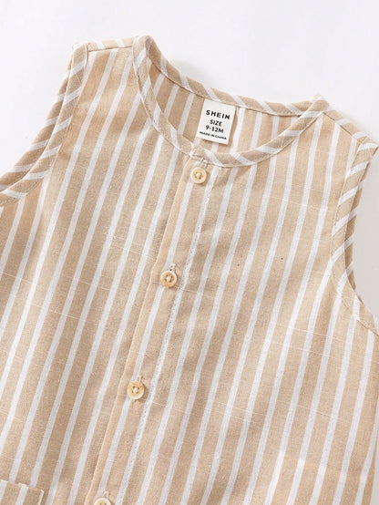 Sommer-Set für Jungen – Strampler &amp; Fischerhut