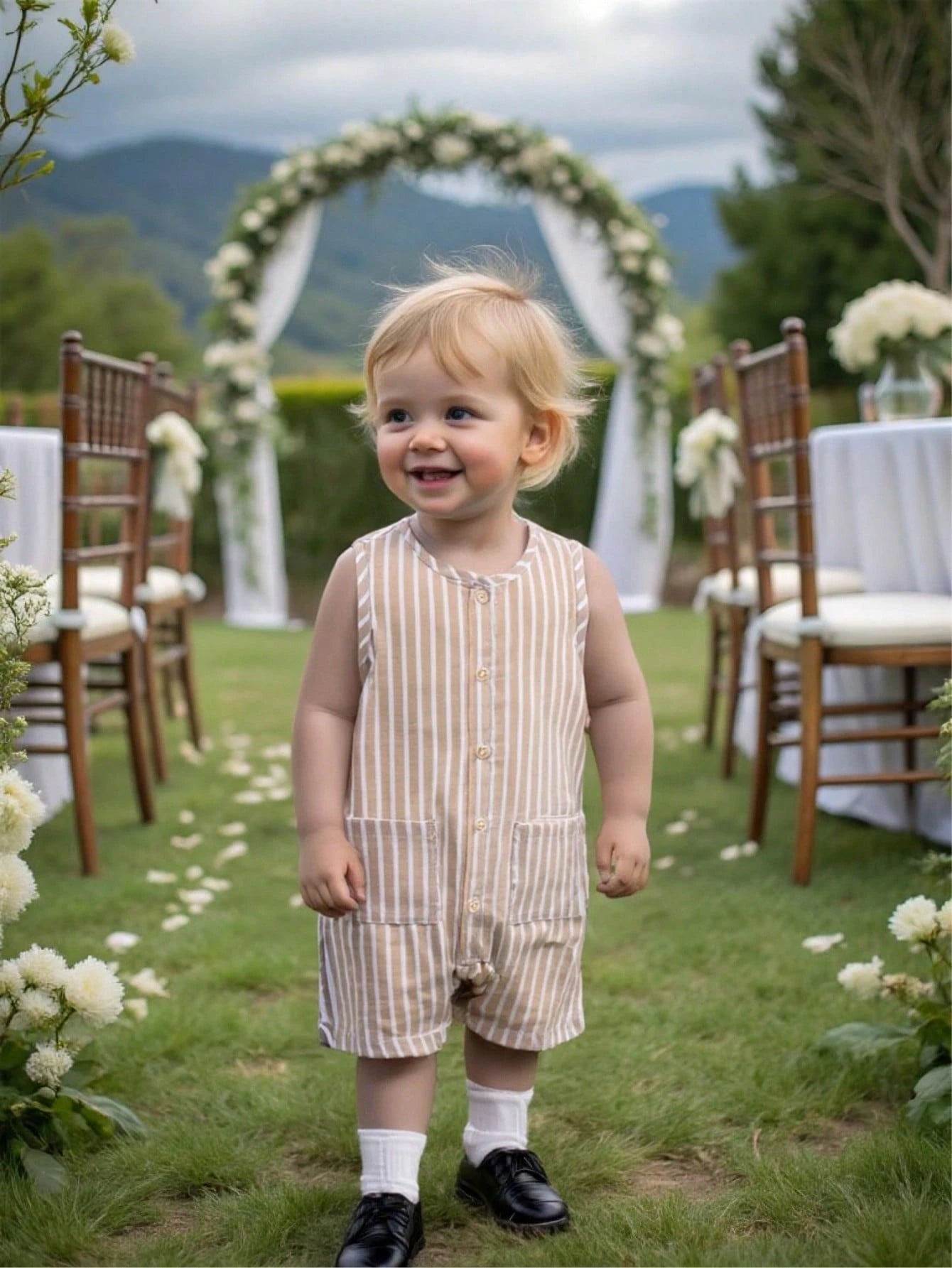 Sommer-Set für Jungen – Strampler &amp; Fischerhut