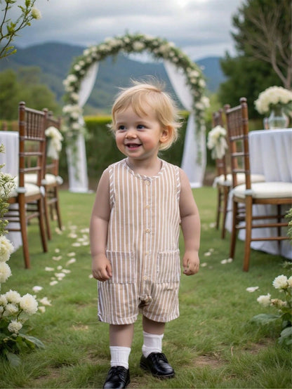 Sommer-Set für Jungen – Strampler &amp; Fischerhut