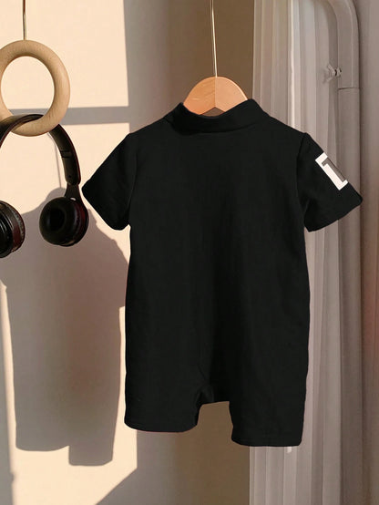 Summer Baby Set – Soft Knitted Romper Car Sport