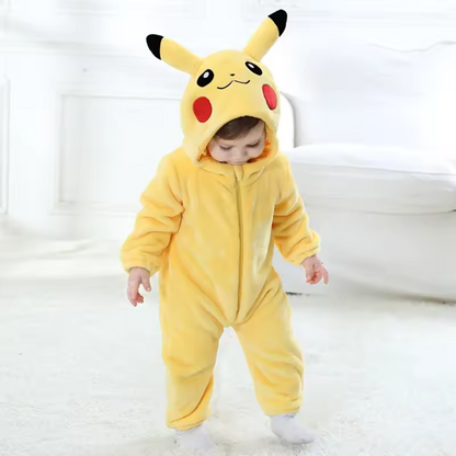 Cozy Hooded Pajamas for Babies and Toddlers