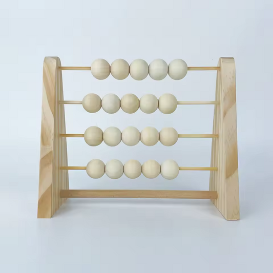 Wooden Play Rack with Educational Function