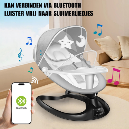 Electric Baby Rocking Chair with Mosquito Net