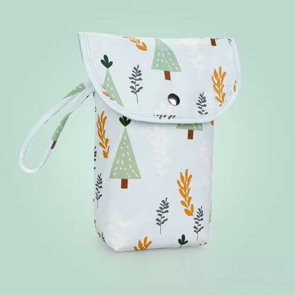 Waterproof Diaper Bag with Cartoon Print