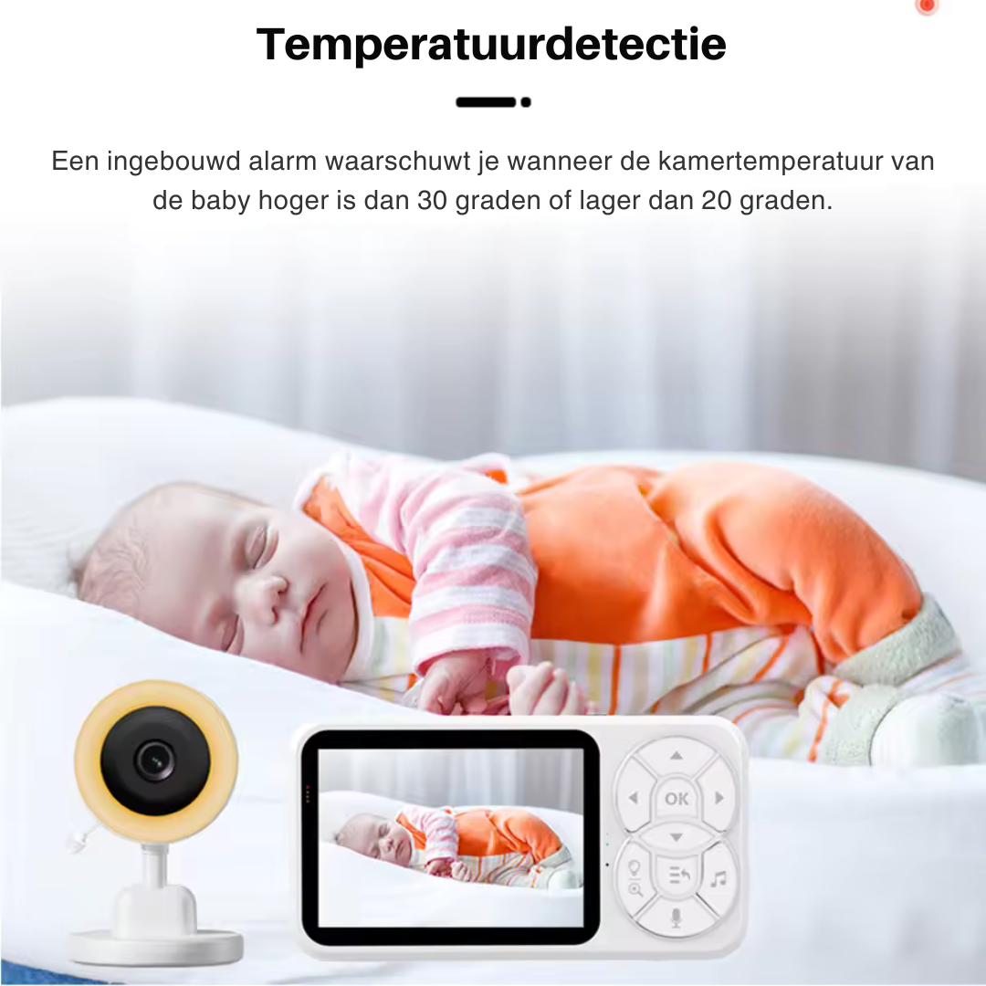 Baby Monitor with Night Vision &amp; Two-Way Audio