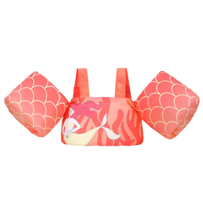 Schwimmtrainer mit schwimmenden Ärmeln