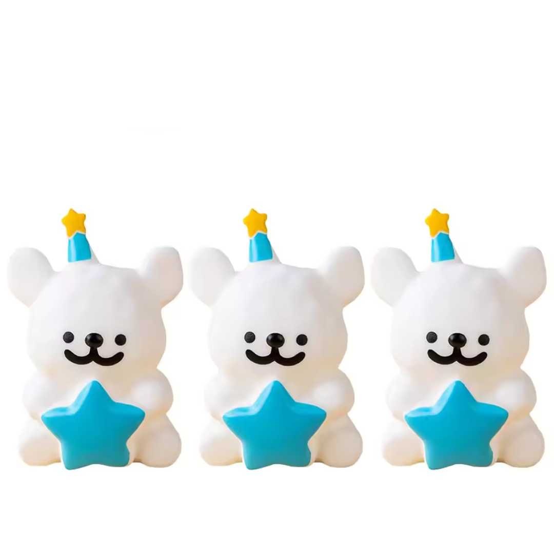 Niedliches Hunde-Nachtlicht-Set