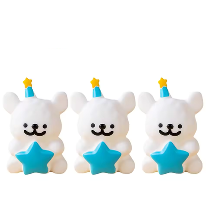 Niedliches Hunde-Nachtlicht-Set