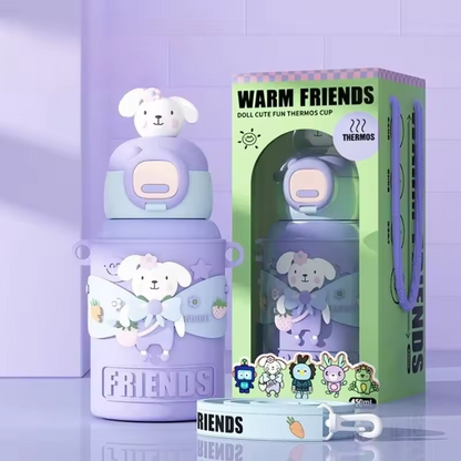 Insulated stainless steel water bottle