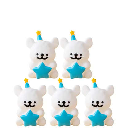 Niedliches Hunde-Nachtlicht-Set