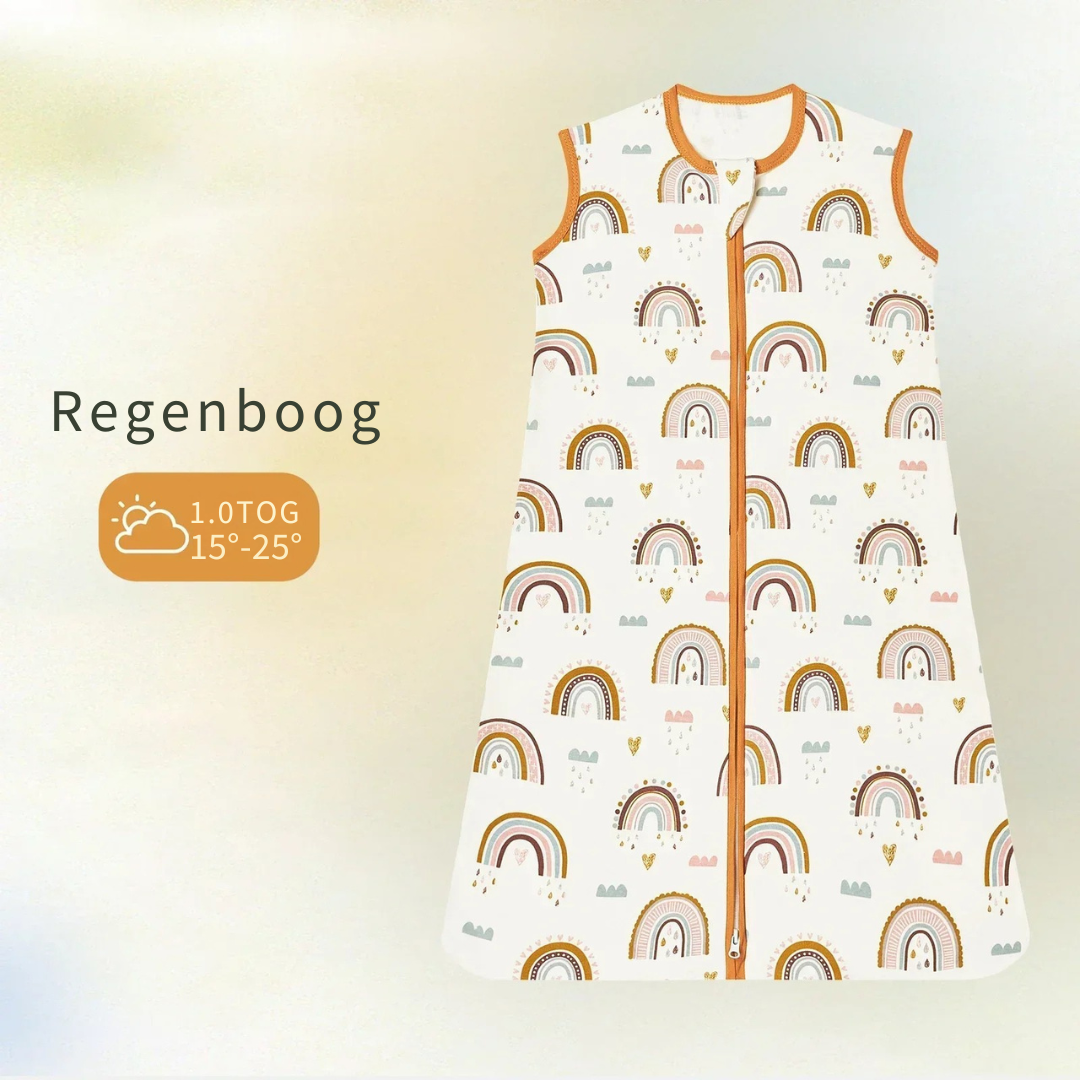 Baby romper with zipper