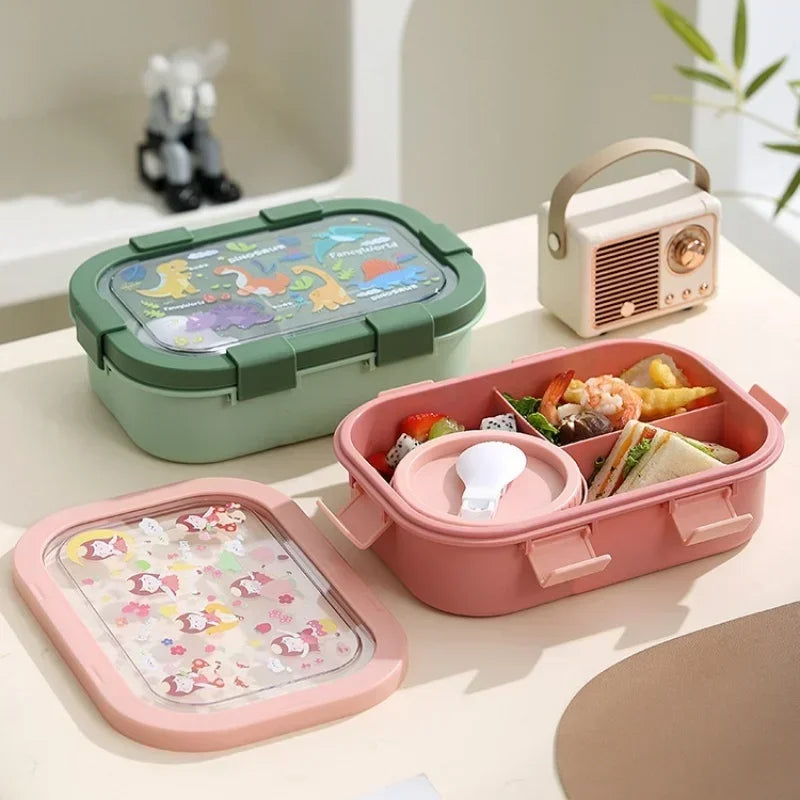 Cartoon Lunch Container for Kids