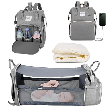 MamaMondo 3-in-1 Diaper Backpack 