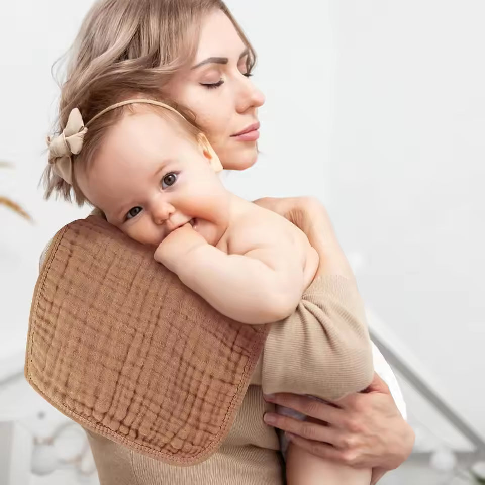 Soft Muslin Cloth for Baby Care - 5 Pieces