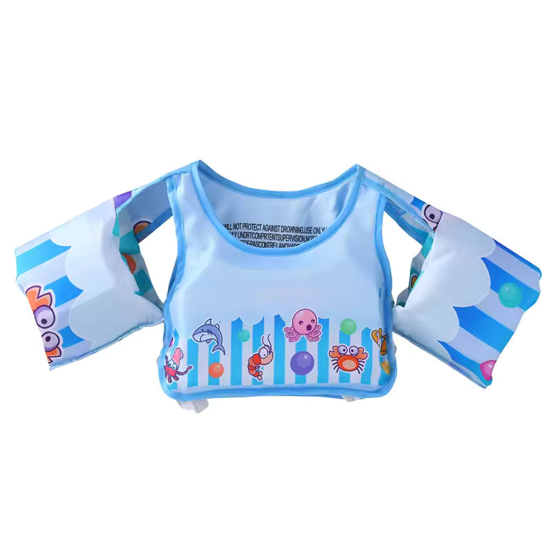 Children's swimsuit with cartoon print