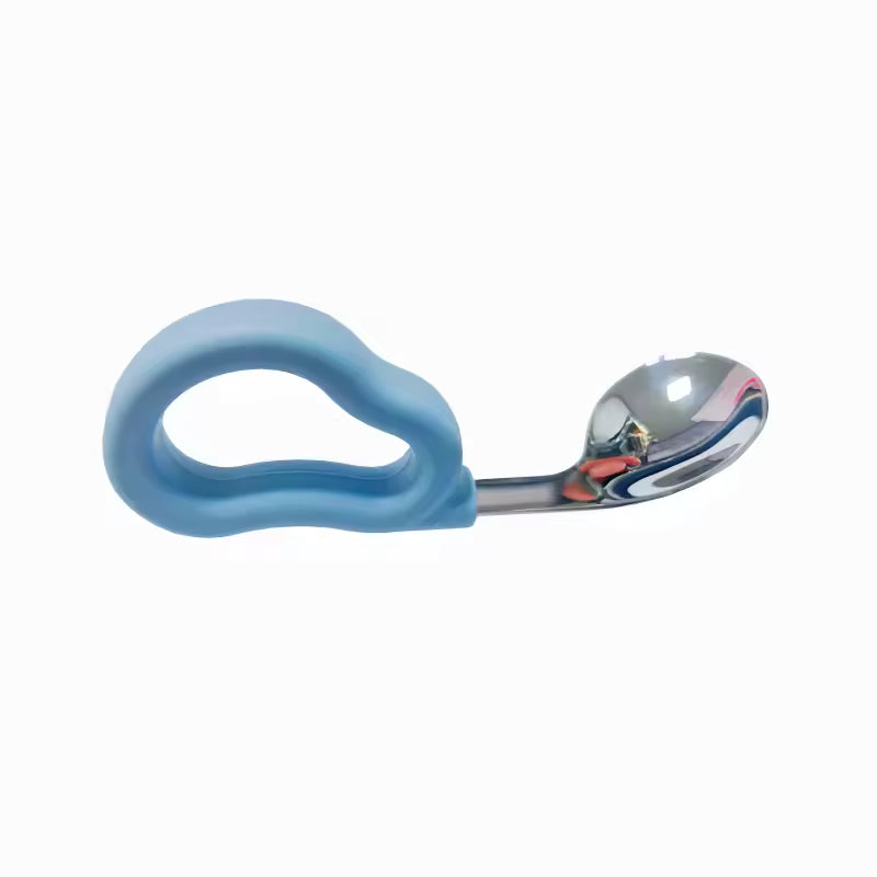 Soft Silicone Spoon and Fork for Babies