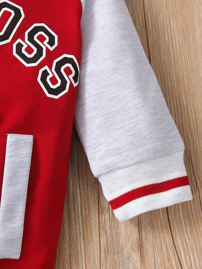 Baby-Jumpsuit mit langen Ärmeln, modisches Outfit