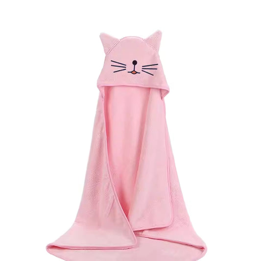 CuddleCat Bath Cape with Hood