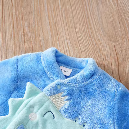 Kuscheliger Dino-Look