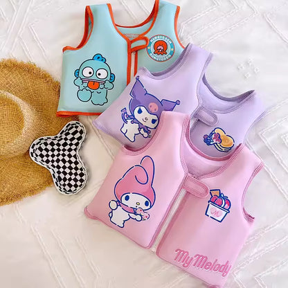 Baby Swim Vest with Cartoon Design