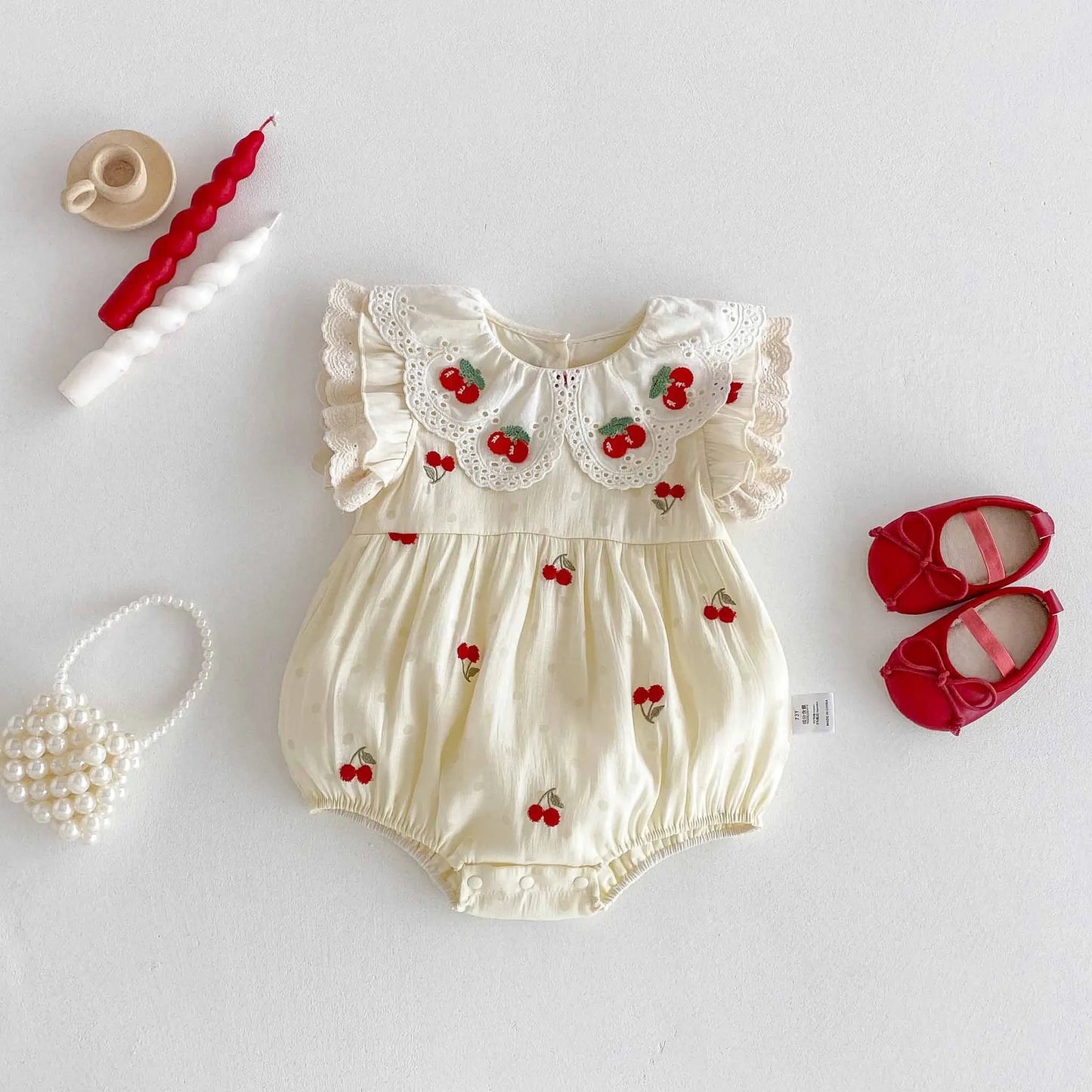Cherry Keepsake Romper 