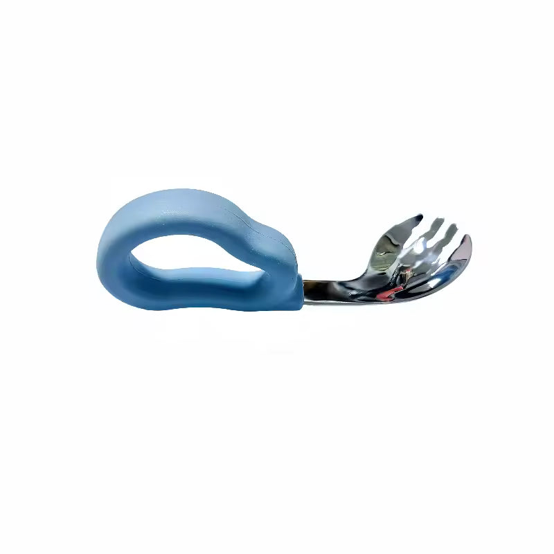 Soft Silicone Spoon and Fork for Babies