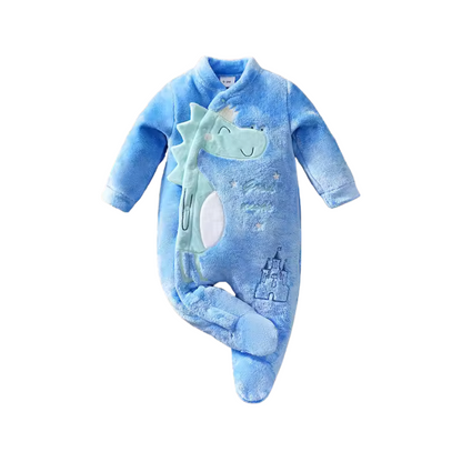 Kuscheliger Dino-Look