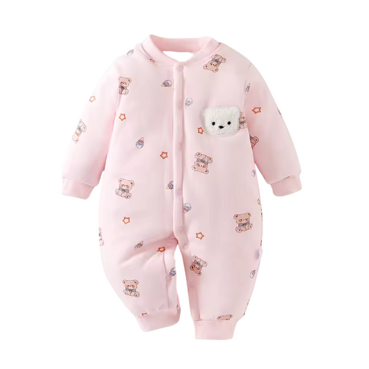 Warmer und niedlicher Winteranzug