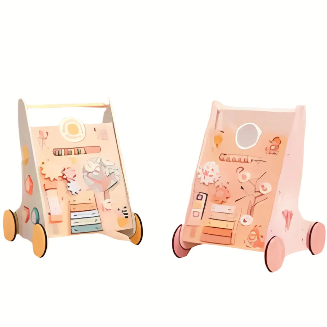 Lern-Spaziergang-Spielwagen