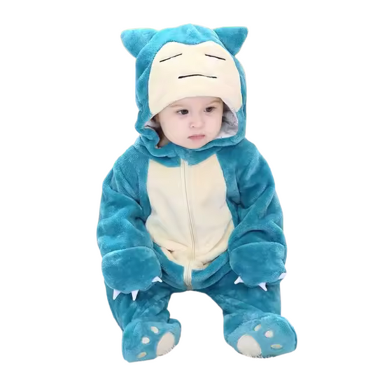 Kuschelige Kapuzenpyjamas für Babys und Kleinkinder