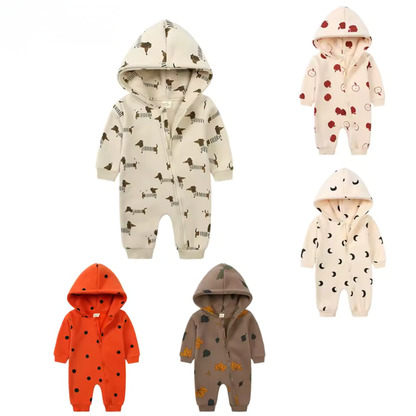 Fleece-Overall für Neugeborene