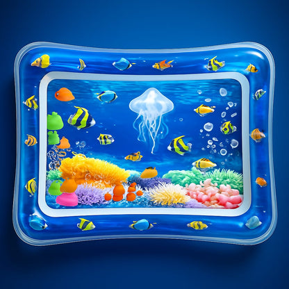 JellySplash Baby Playmat - White Jellyfish Edition 