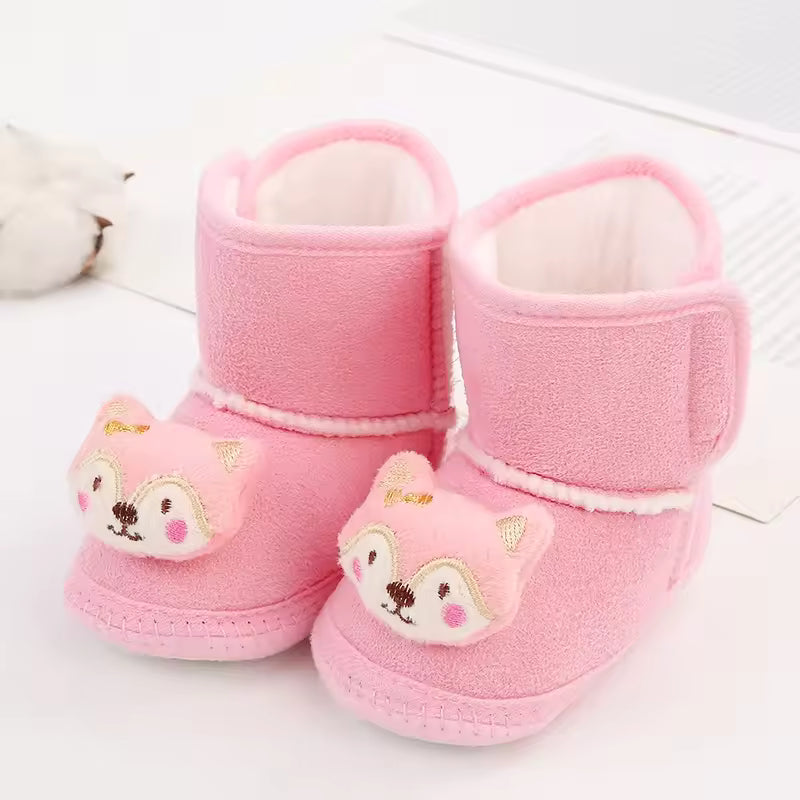 Babyschuhe mit Cartoon-Motiv