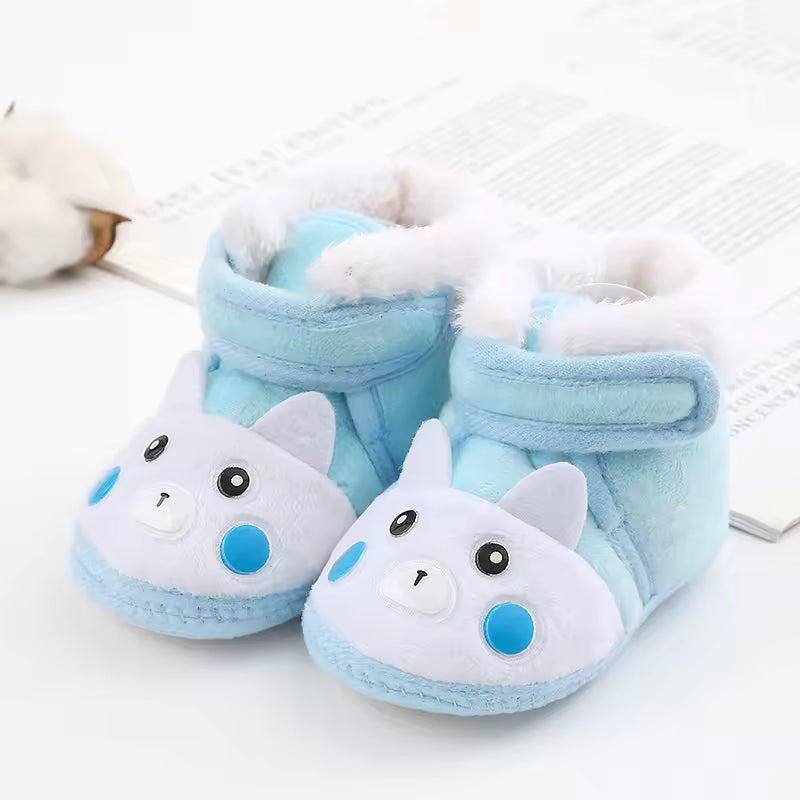 Babyschuhe mit Cartoon-Motiv