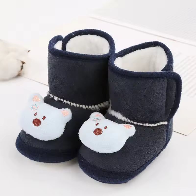 Babyschuhe mit Cartoon-Motiv