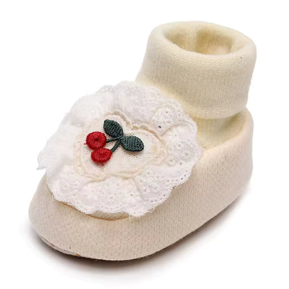 Christmas Decorated Baby Shoes