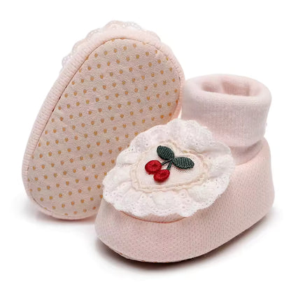 Christmas Decorated Baby Shoes