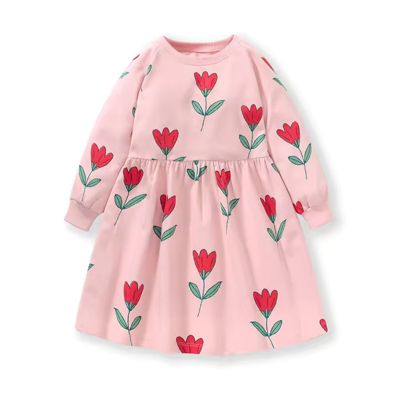 Niedliches Blumenkleid für Babys