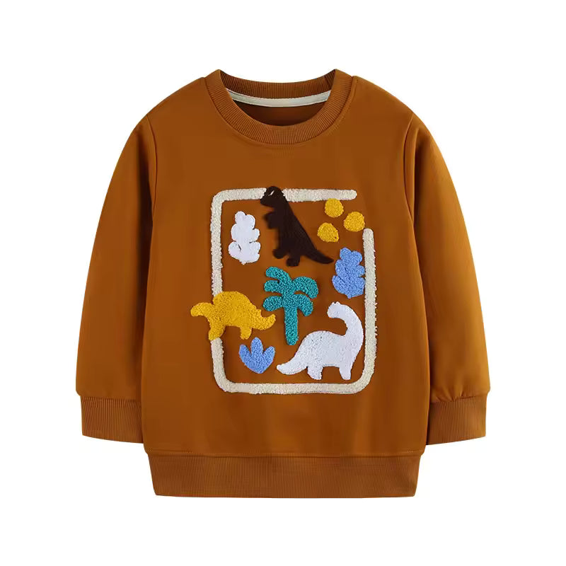 Sweatshirt mit Cartoon-Print für Kleinkinder