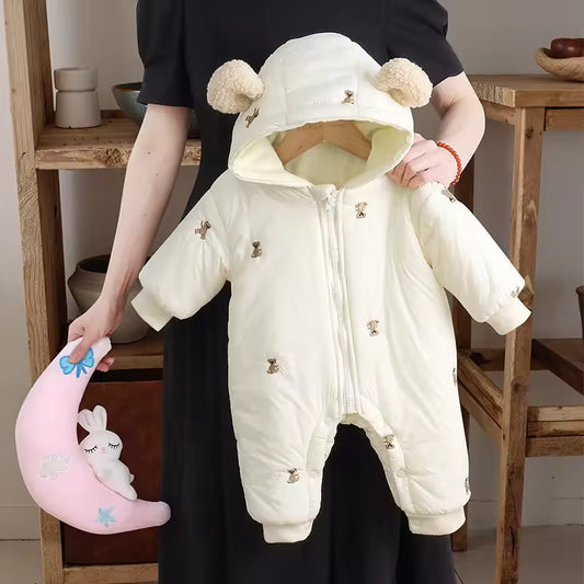 Baby Bear Winter Romper